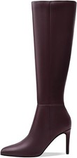Women's Knee High Boots Women Mid Heel Pointed Toe Tall for High...