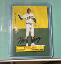 Topps Archives 2025 #64SU-25 Nick Kurtz Athletics Rookie Autograph Card