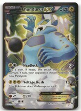 Thundurus EX (98 Full Art) #98/108 (Holo) (NM) XY - Roaring Skies ROS Pokemon on eBay
