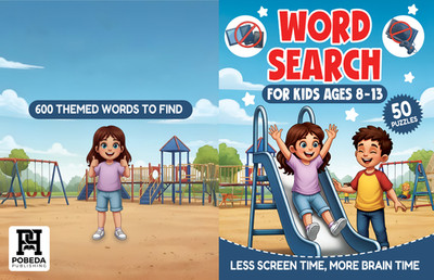 Word Search for Kids Ages 8-13: 50 Word Puzzles for Boys and Girls