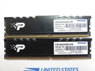Patriot DDR4 3200MHz DIMM 16GB (2x8GB) RAM Desktop Memory Kit PSP48G320081HB