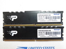 Patriot DDR4 3200MHz DIMM 16GB 2x8GB RAM Desktop Memory Kit PSP48G320081HB