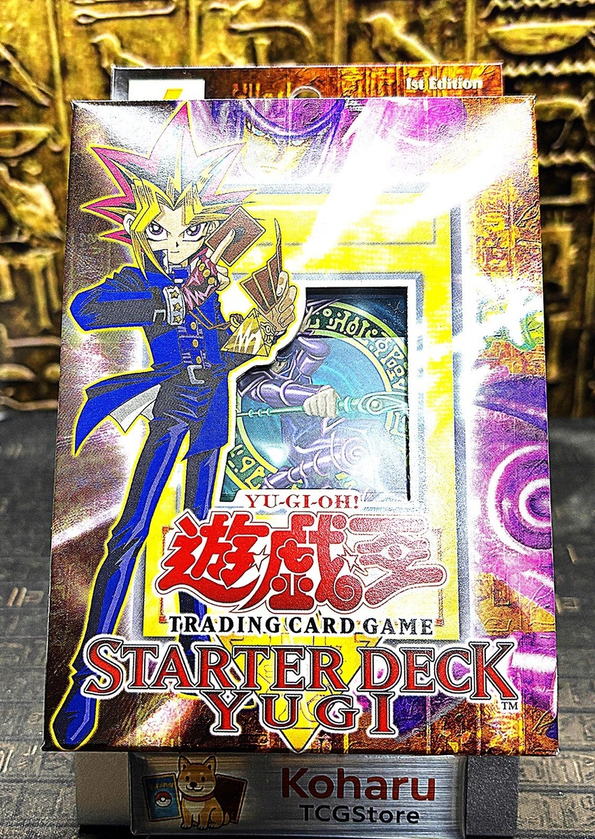 yugioh starter deck dark magician Yugioh Starter Deck YUGI Starter Deck Dark Magician SDY-001 1st Edition  Sealed