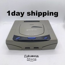 Sega Saturn Console only HST-3210 Gray NTSC-J Japanese System Tested Working