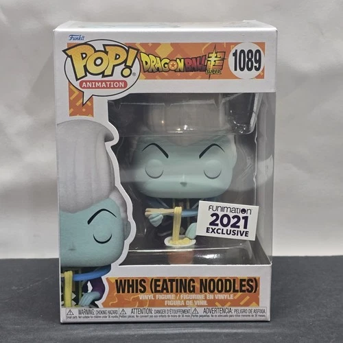 Funko Pop Dragon Ball Whis Eating Noodles 1089 Funimation Exclusive NEW