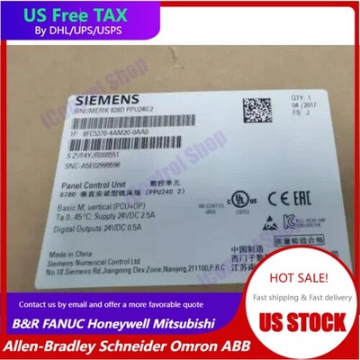 New Siemens 6FC5370-4AM20-0AA0 SINUMERIK 828D Basic M 6FC5 370-4AM20-0AA0