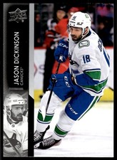2021-22 Upper Deck Jason Dickinson Vancouver Canucks #647