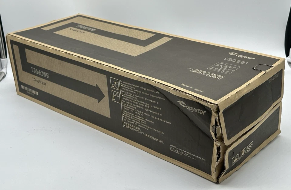 Cartucho de Toner Genuíno Kyocera TK-6709 - Preto - Imagem 4 de 4