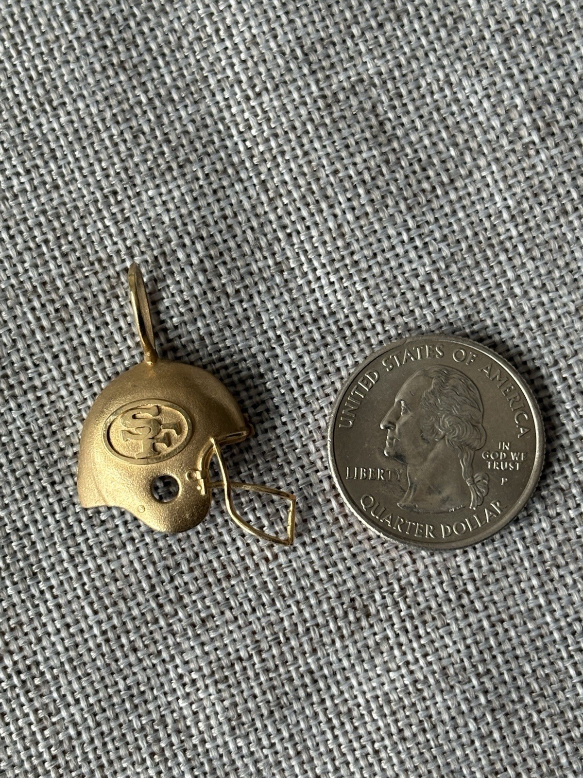 Solid 14k Gold Michael Anthony San Francisco 49er… - image 2