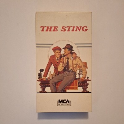 The Sting VHS Brand New Sealed 1973 Paul Newman Robert Redford Robert Shaw