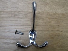PACK Of 3 Victorian Liberty triple hook hat & coat hooks vintage pegs hanger hoo