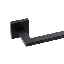30 Inch Bath Towel Bar Stainless Steel Towel Holder Wall Mounted Matte Black