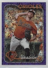 2024 Topps Chrome Purple Speckle Refractor /299 Kyle Bradish #69 4g8