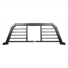 Magnum Truck Racks 424stbro1nb Headache Rack Louvered With Window Cut Out