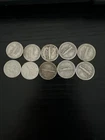 New ListingPre 1964 Roosevelt And MercuryDimes Mixed Years 90% Silver Coins