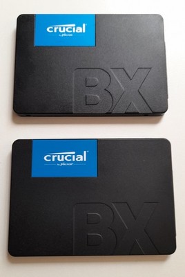 SSD Festplatten Crucial BX500 240GB + 120GB  SATA III 2,5 Zoll Intern