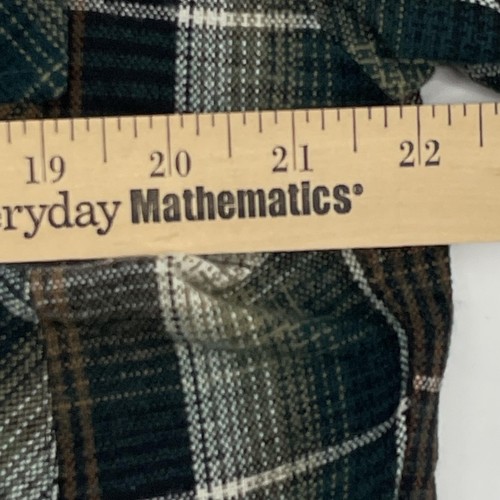 Vintage Claybrooke Outdoors Shirt Mens M Green Plaid Lined Flannel 90s Grunge , $34.99 - Photo 10