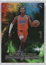 2022-23 Panini Origins Neon Green 11/49 Shai Gilgeous-Alexander #34 hs9