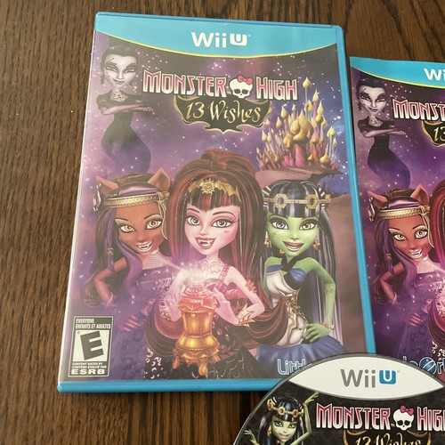 Monster High: 13 Deseos Nintendo Wii U Probado Wii U Juego Envío Rápido Juego para Niñas - Imagen 2 de 7