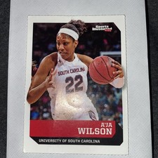 2016 Sports Illustrated For Kids #517 A’ja Wilson Rookie Card. rookie card picture