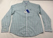 Guy Harvey Men's Long Sleeve Button Down Classic Fit Fishing Shirt NWT Medium