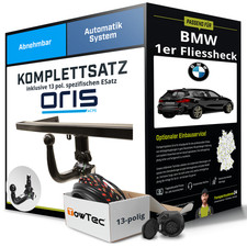 F�r BMW 1er Fliessheck Typ F40 Anh�ngerkupplung abnehmbar +eSatz 13pol 19- Set