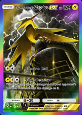 [DIGITAL] Team Rocket's Zapdos ex - Rainbow Rare - ENG - Pokemon TCG Pocket