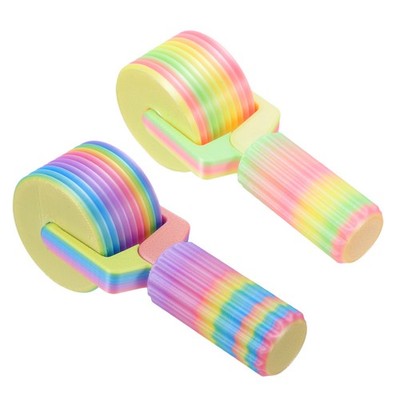  2 Pcs Bastelmalwerkzeuge Farbrolle Für Kunst Bastelwalze Ton Paint Roller