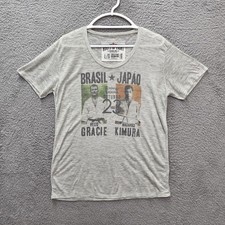 RARE LRoots Of Fight Shirt Gracie Vs Kimura Rio MMA Legends Jiu Jitsu
