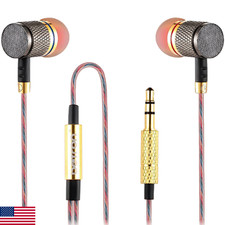 Betron YSM1000 Earbuds Wired in-Ear Headphones, Noise Isolating Ear Buds, Powerf
