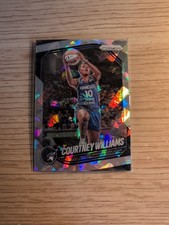 2025 PRIZM WNBA SILVER ICE #69 COURTNEY WILLIAMS LYNX
