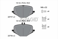 Bremsbelagsatz Bremsklötze für Mercedes-Benz GLE V167 W167 C167 G-Klasse Bremsbelagsatz Bremsklötze für Mercedes-Benz GLE V167 W167 C167 G-Klasse