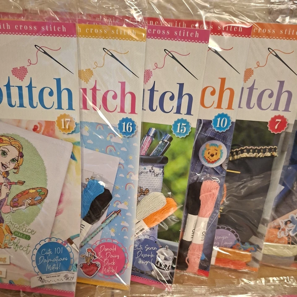 Hachette Disney Cross Stitch x10 Plus issue #2 The Art of Cross Stitch (38) - Image 4 of 4