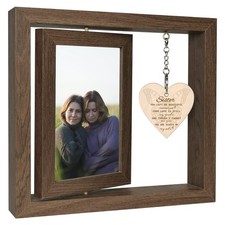 EYITUPC Sympathy Gift Loss of Sister Memorial Picture Frame, In Memory 4x6