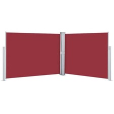 Retractable Side Awning Red 140x1000 cm - Outdoor Shelter
