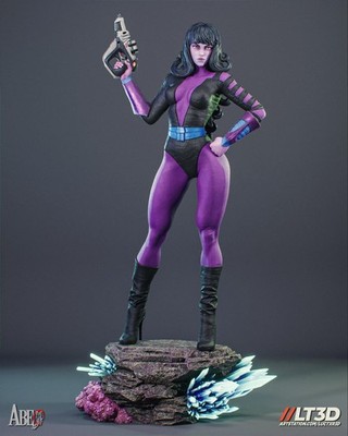 Nebel Resin Figur Handarbeit handbemalt Sammlerstück 1/4 1/6 Scale 16K
