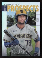 2023 Bowman #MP-12 Jackson Chourio Modern Prospects Milwaukee Brewers