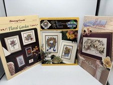 Flowers Cross Stitch Pattern Lot Of 3 Books Deconstructed Stoney Creek Holland