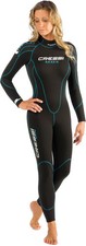 Cressi Women's Maya 2.5mm Back zip Neoprene Full Wetsuit / Size Small S/2