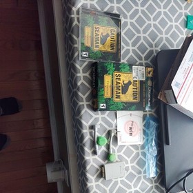 Sega Dreamcast 2000 Seaman Complete in Box Video Game with Extras