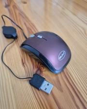 WINTECH PC Maus Minimaus Modell M-1019 USB Stecker , rot