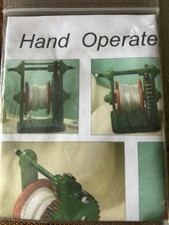 Model train, O gauge hand operated winch kit