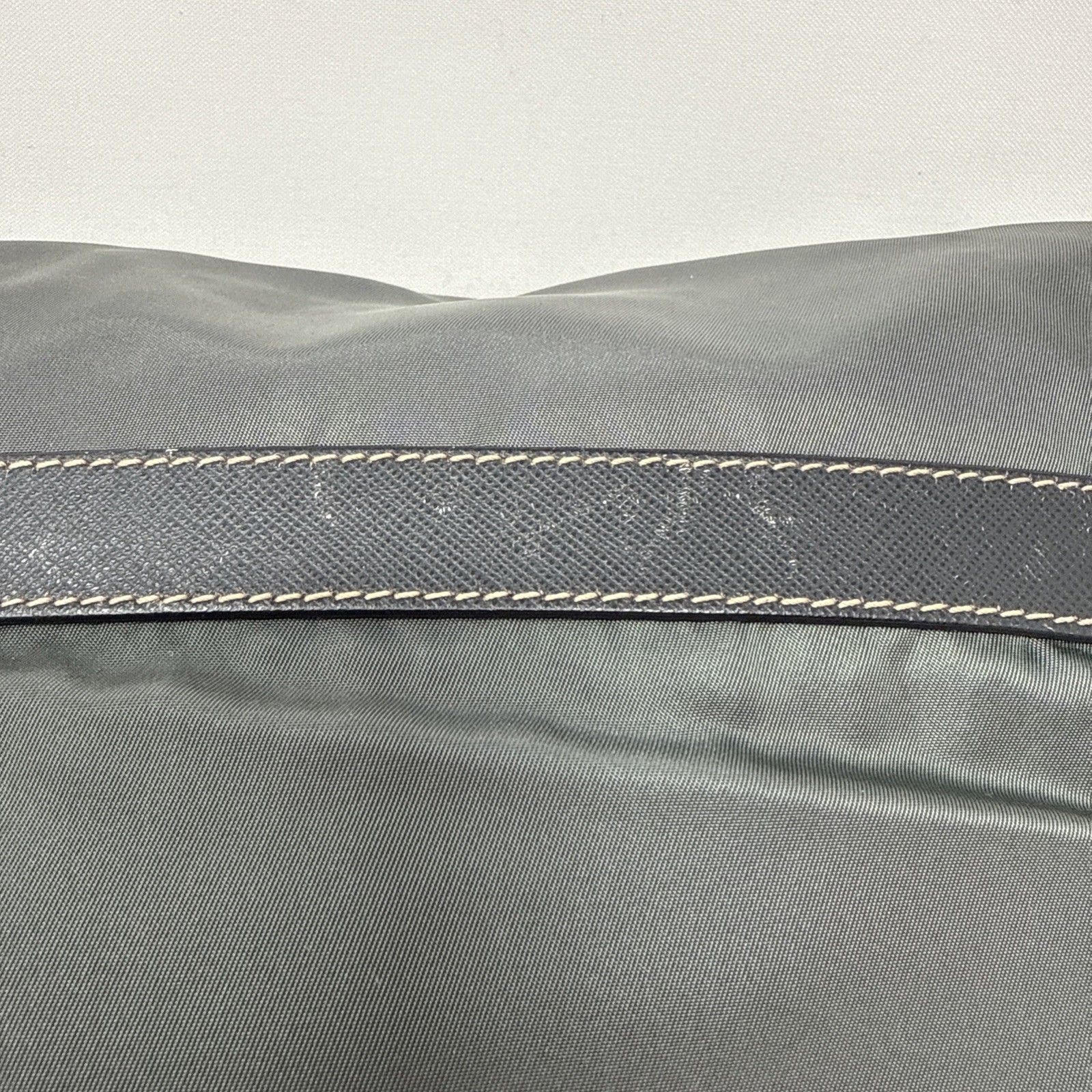 PRADA Unisex Re-Nylon and Saffiano Leather Shoulder Bag thumbnail 7