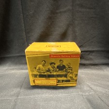 Kodak Brownie Holiday Camera Brown Vintage Box Camera w/ Original Box