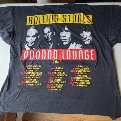 Rolling Stones Voodoo Lounge Tour Concert TEE