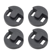 Rubber Cello Practice Mute 4 Pack Round Tourte Style Silencer for Training