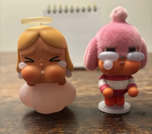 Pop Mart Crybaby Crying for Love - Lot of 2 Stupid Cupid and Stolen Heart