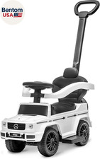 Kids Outdoor Stroller Mercedes G-Wagon for Toddlers 1 to 3 Years Old with Music,