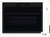 AEG KME768080T Built In Microwave Matte Black Oven
