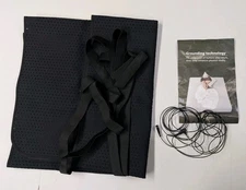 Grounding Mat Kit 27x78 Earthing Therapy Bed Pad Straps Electrode (read)